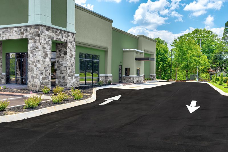 Parking Lot Sealcoating detail